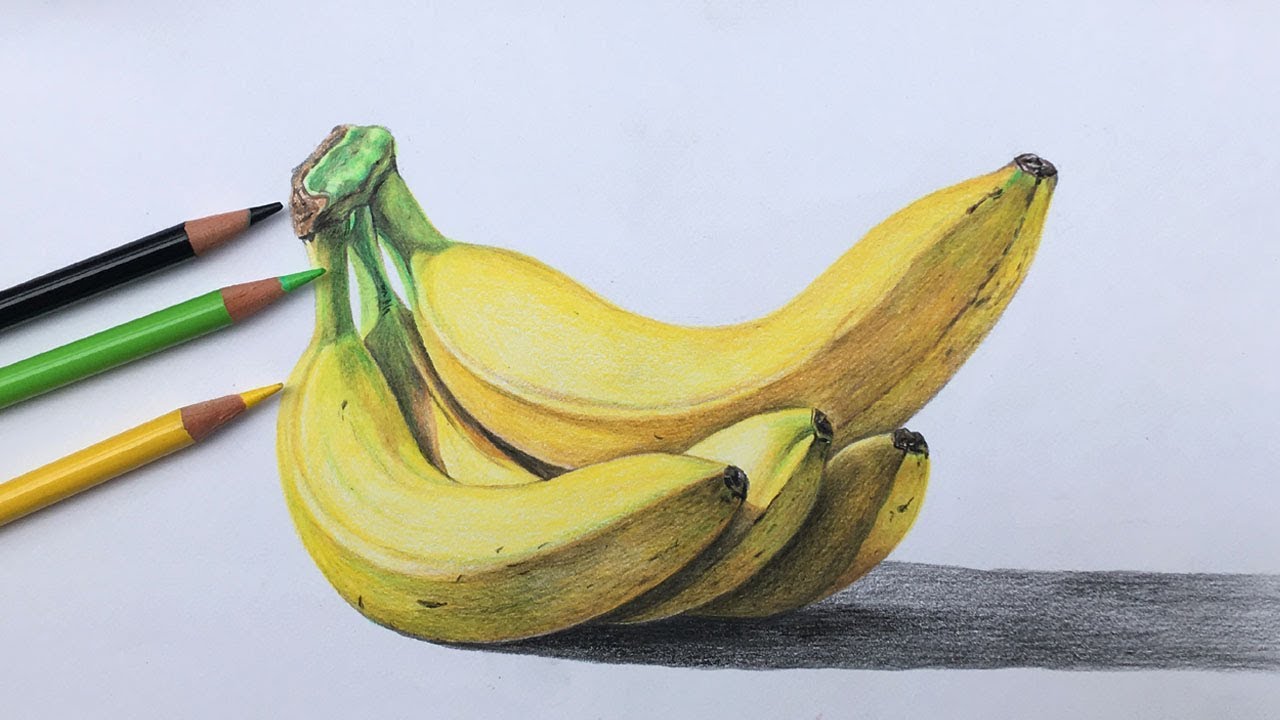 Искусство для всех: рисуем банан